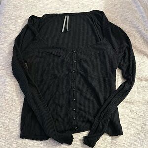 Anthropologie Black Cardigan
